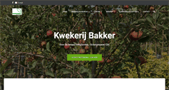 Desktop Screenshot of kwekerij-bakker.nl