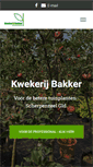 Mobile Screenshot of kwekerij-bakker.nl